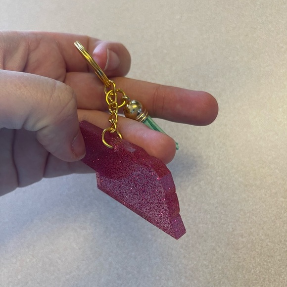 Handmade U.S. State Keychain - Nebraska - Picture 3 of 6